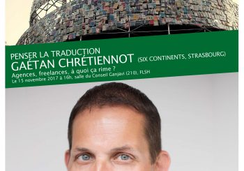 <strong>Gaétan Chrétiennot, « Agences, freelances, à quoi ça rime? »</strong>