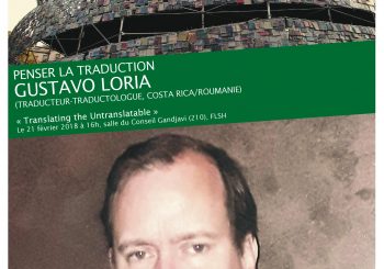 Gustavo Loria, « Translating the Untranslatable »