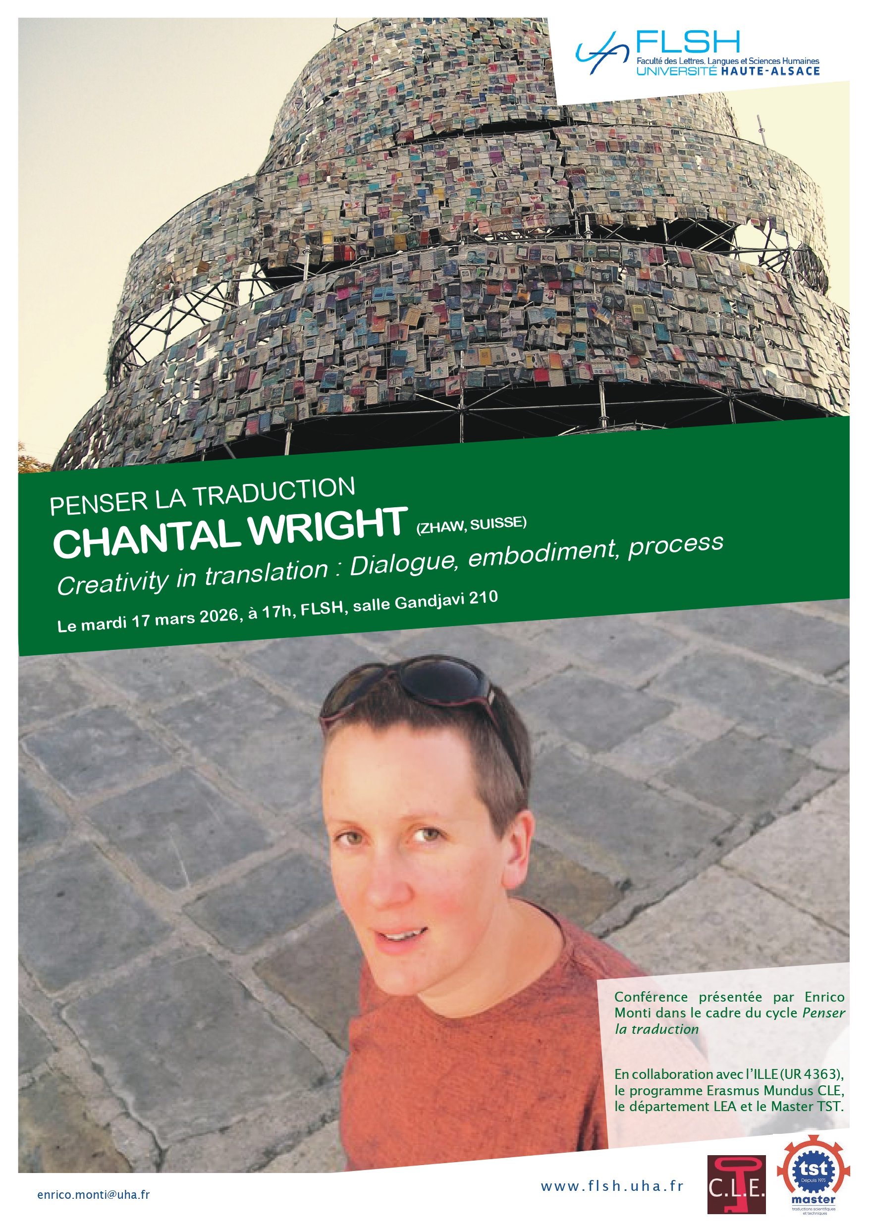 image de Affiche chantal Wright