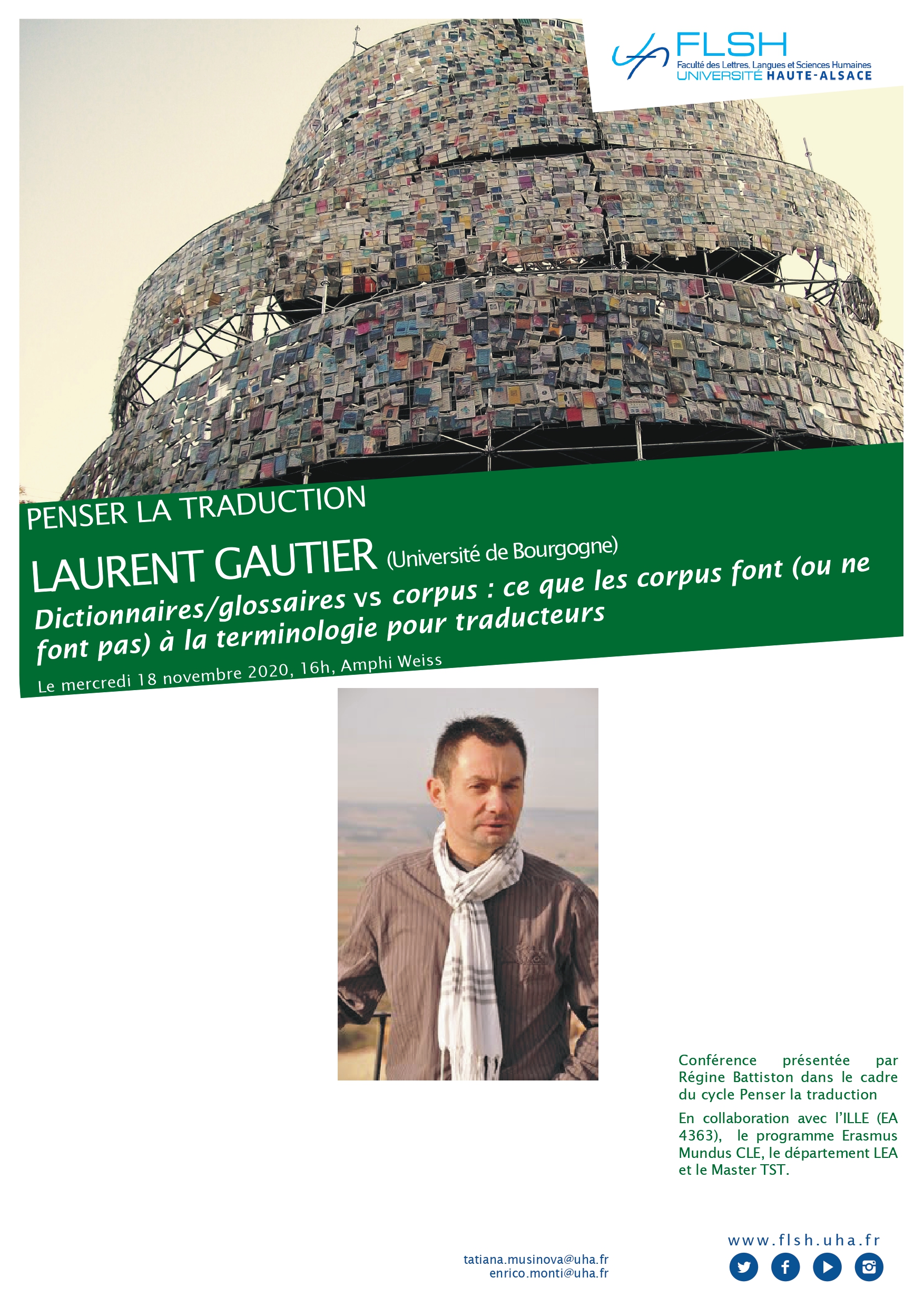 image de Affiche penser la traduction