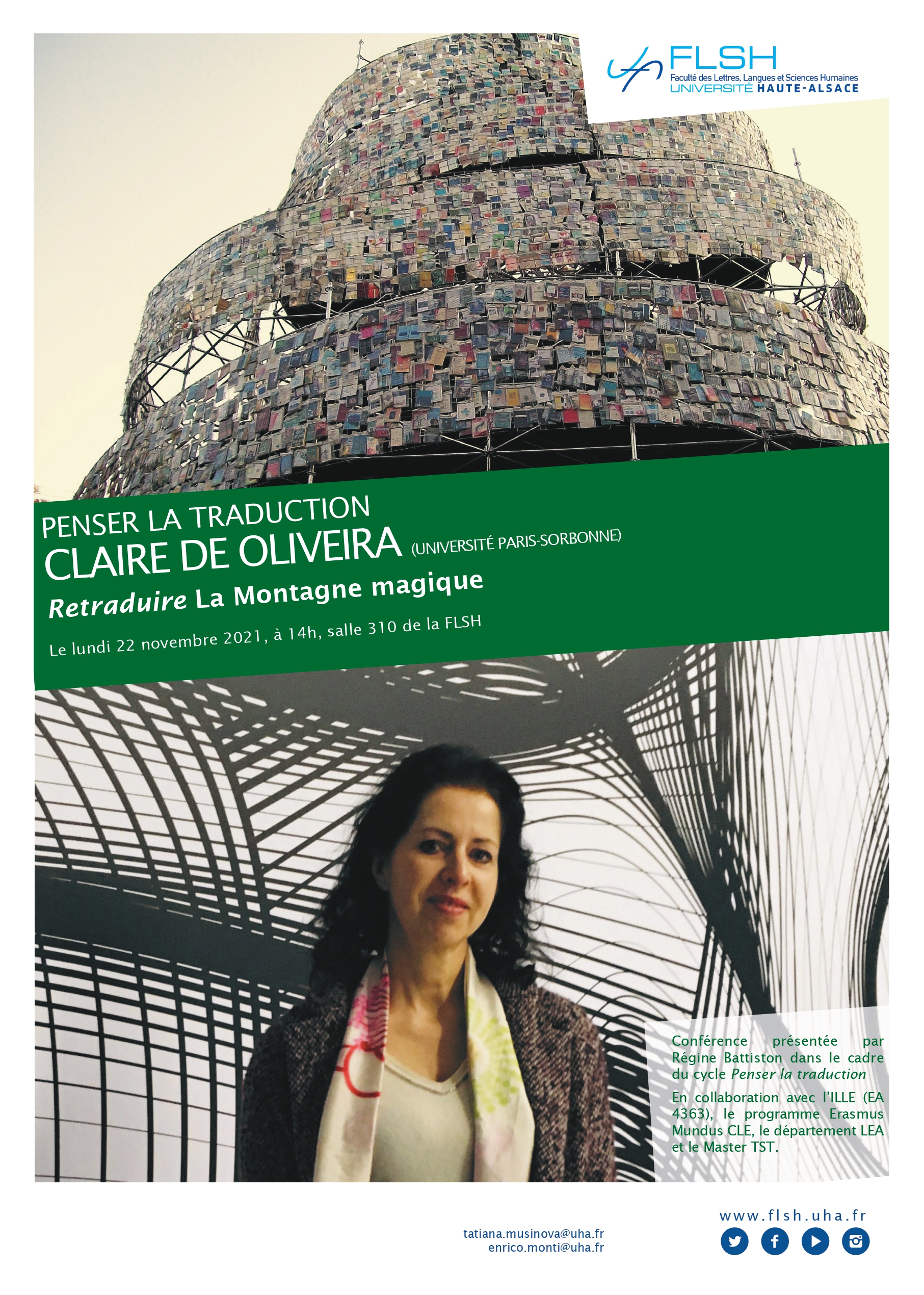 image de Affiche penser la traduction