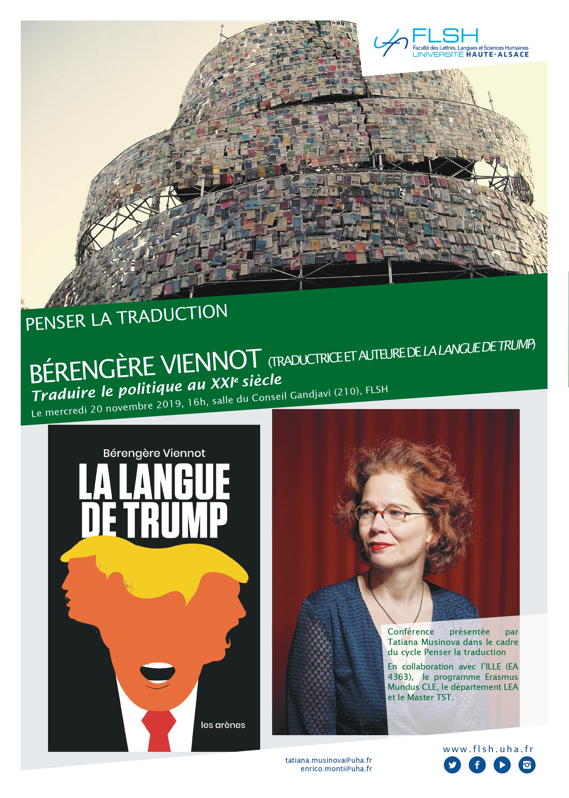 image de Affiche penser la traduction
