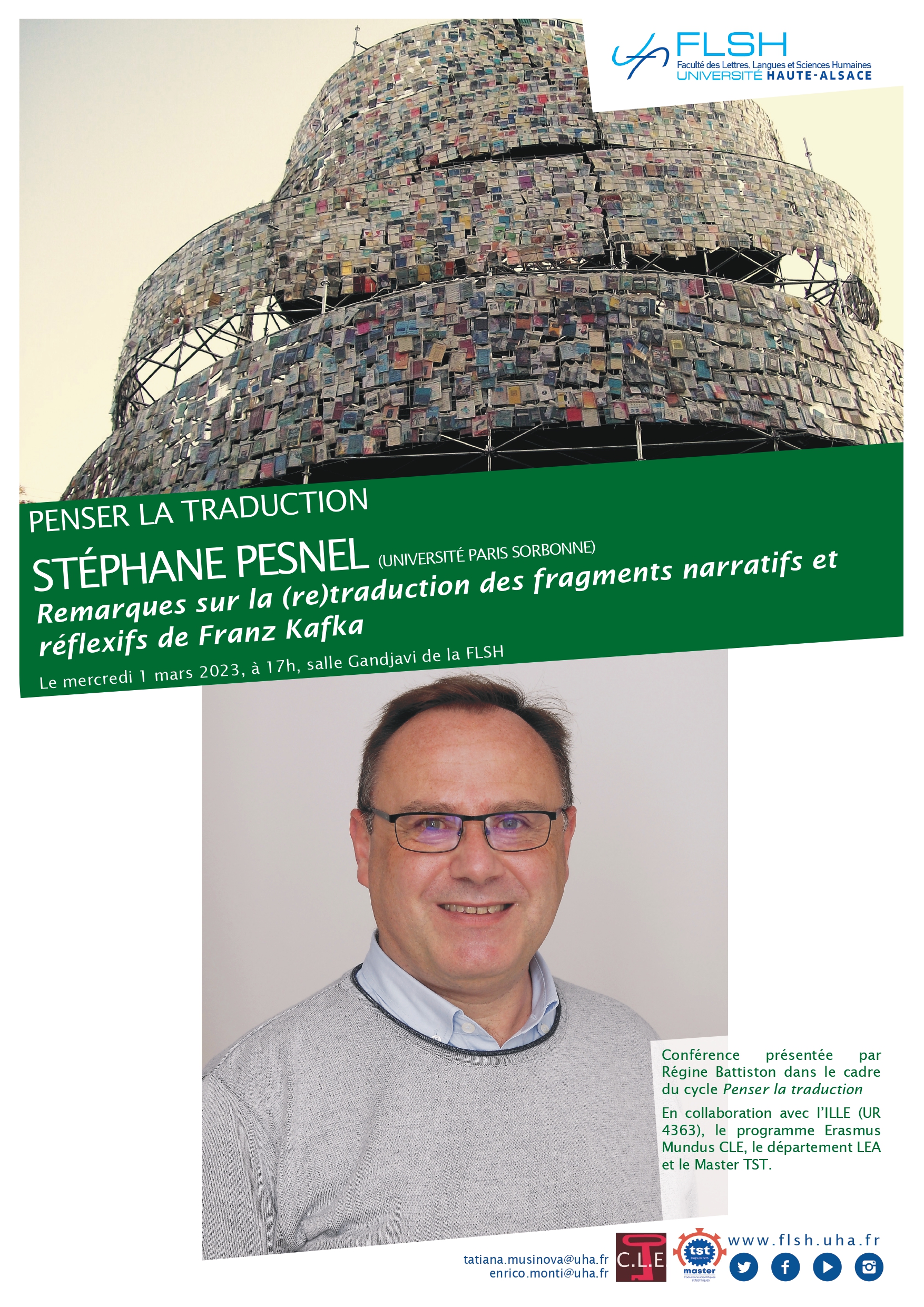 image de Affiche "penser la traduction"