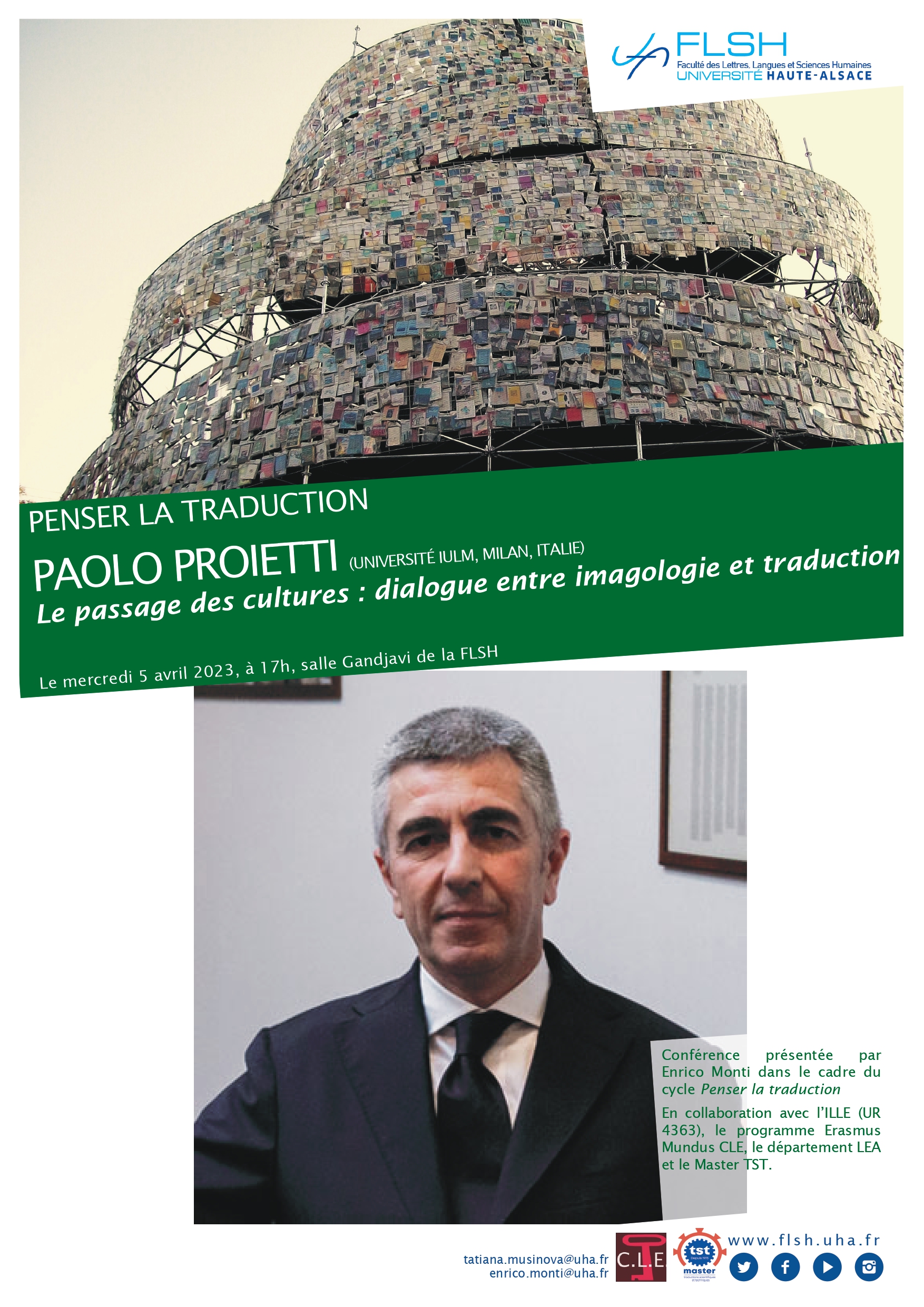 image de Affiche "penser la traduction"