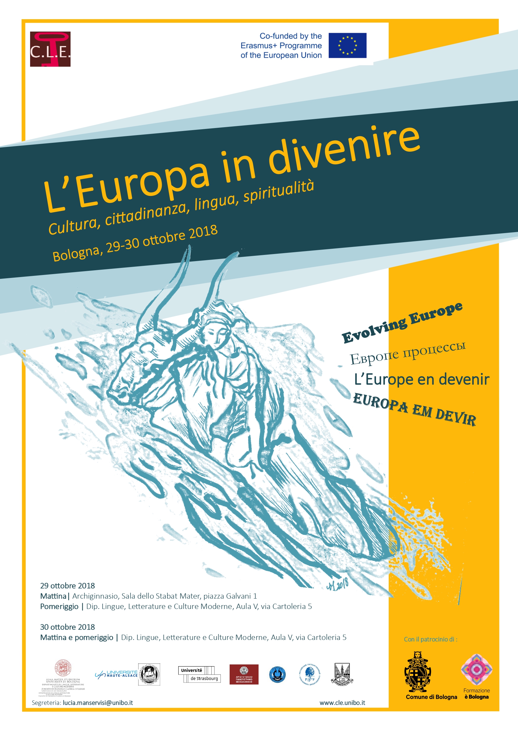 image de Affiche l'europa in divenire