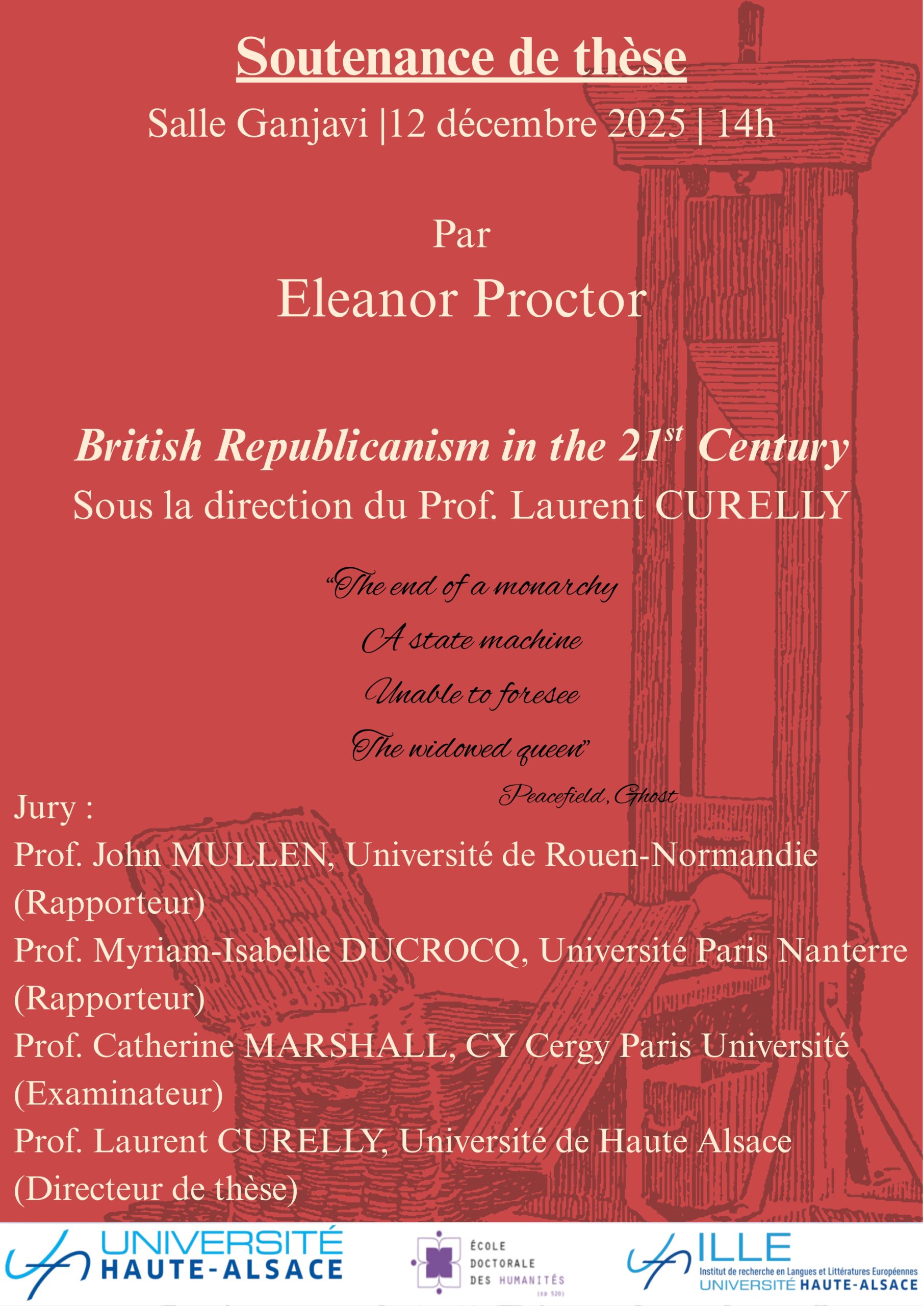 image de Affiche soutenance de thèse