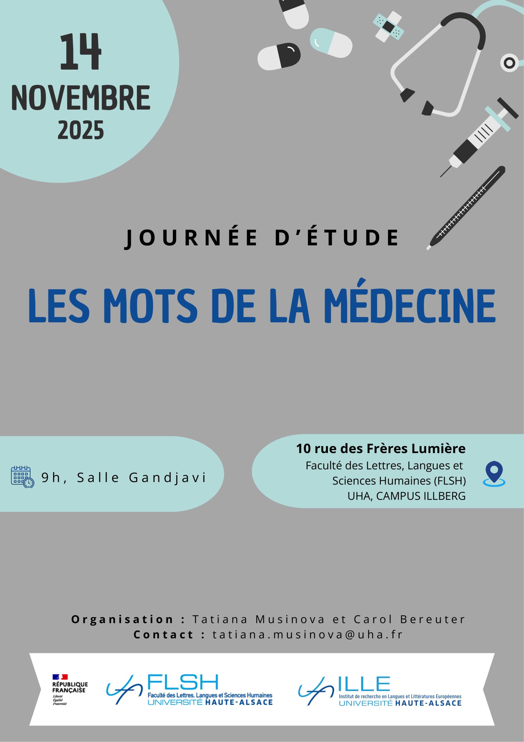 image de Affiche les mots de la médecine