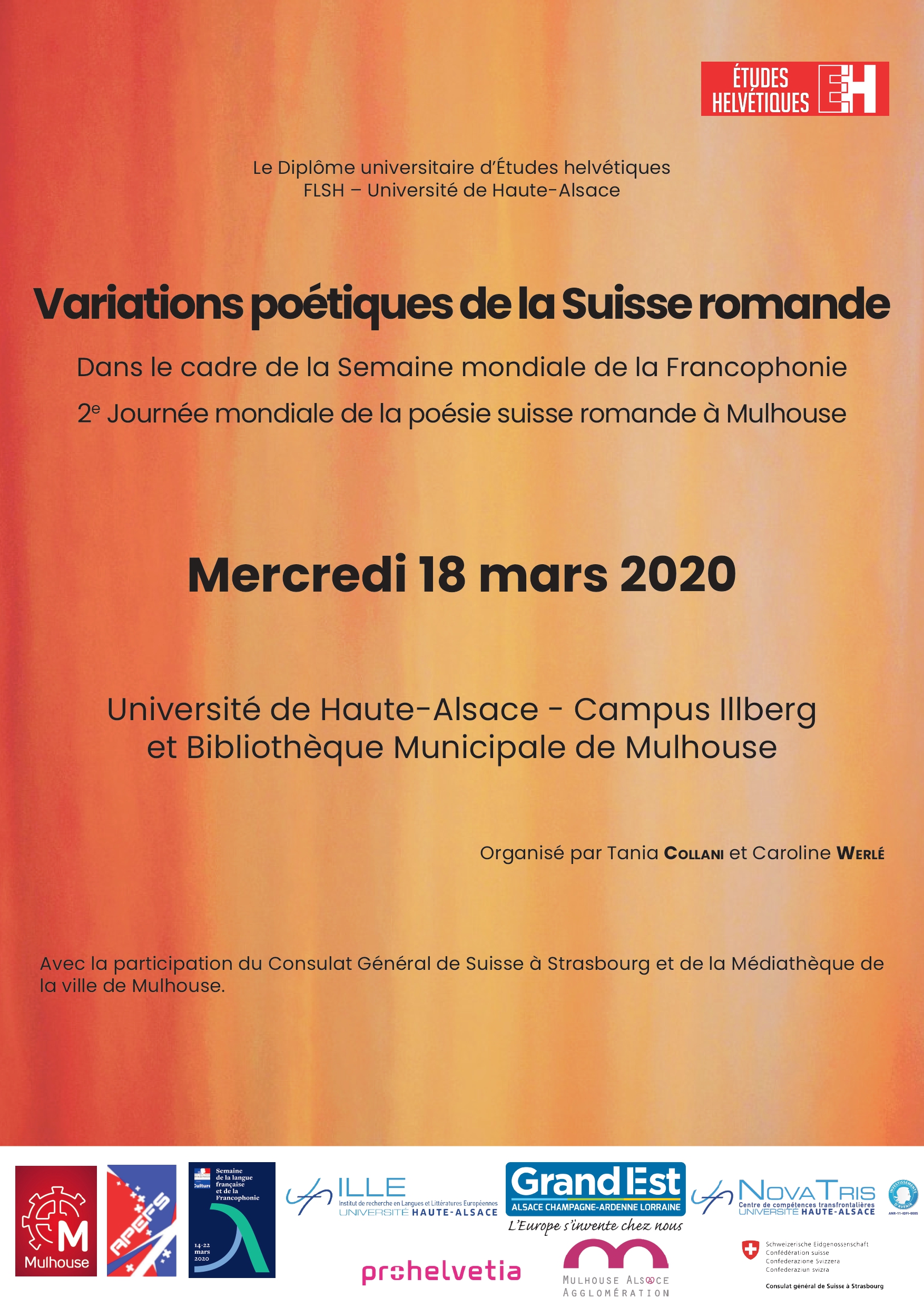 image de Affiche variations poétiques