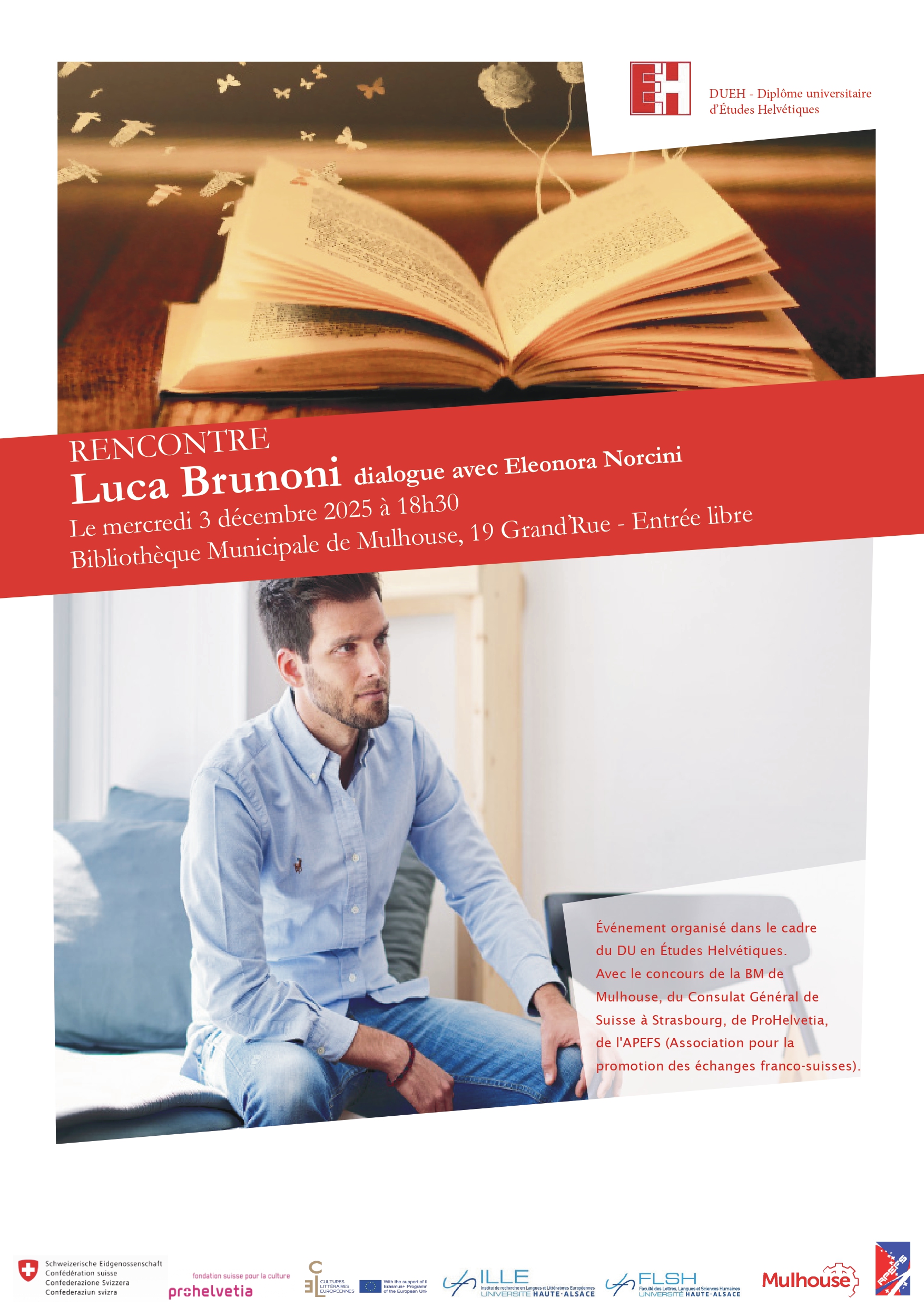 image de Affiche rencontre - lecture