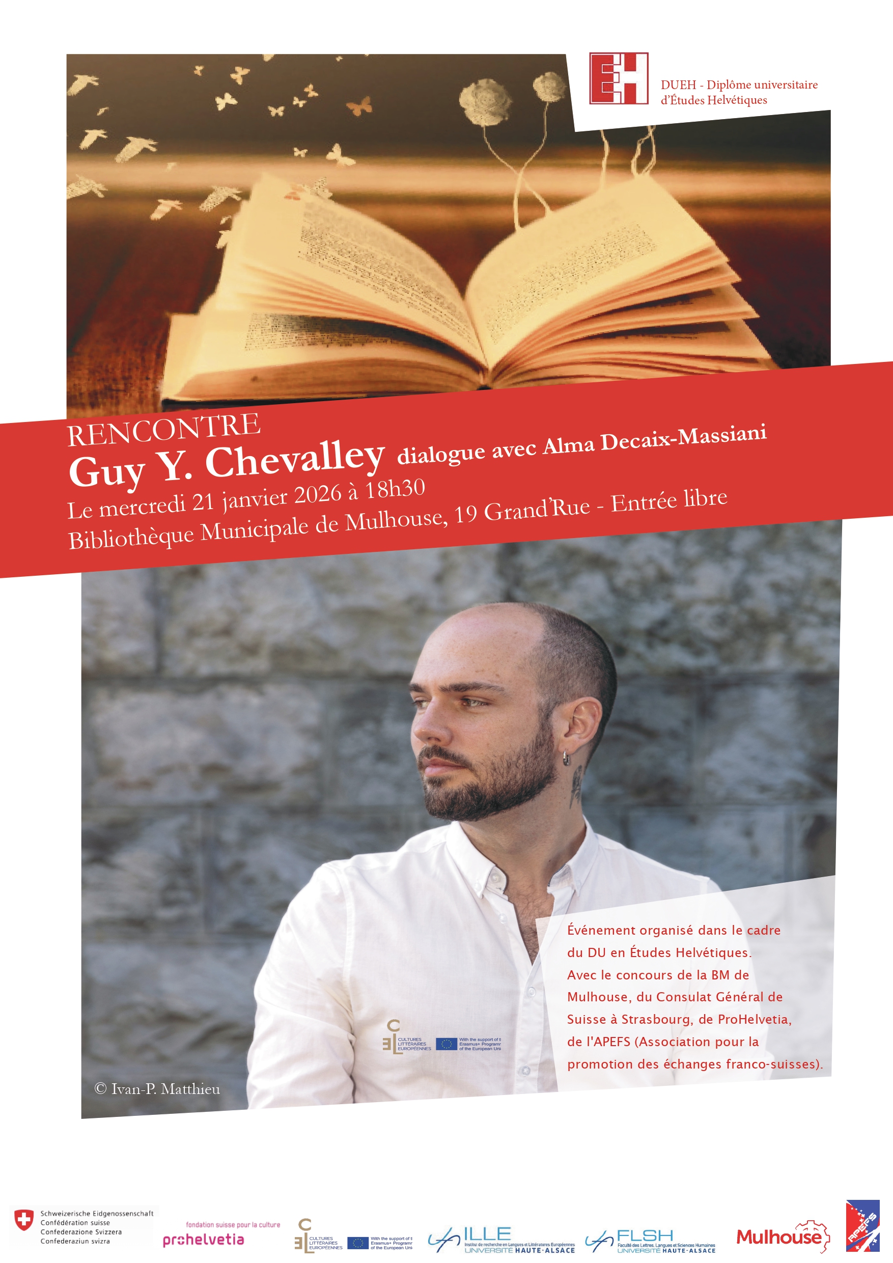 image de Affiche rencontre - lecture