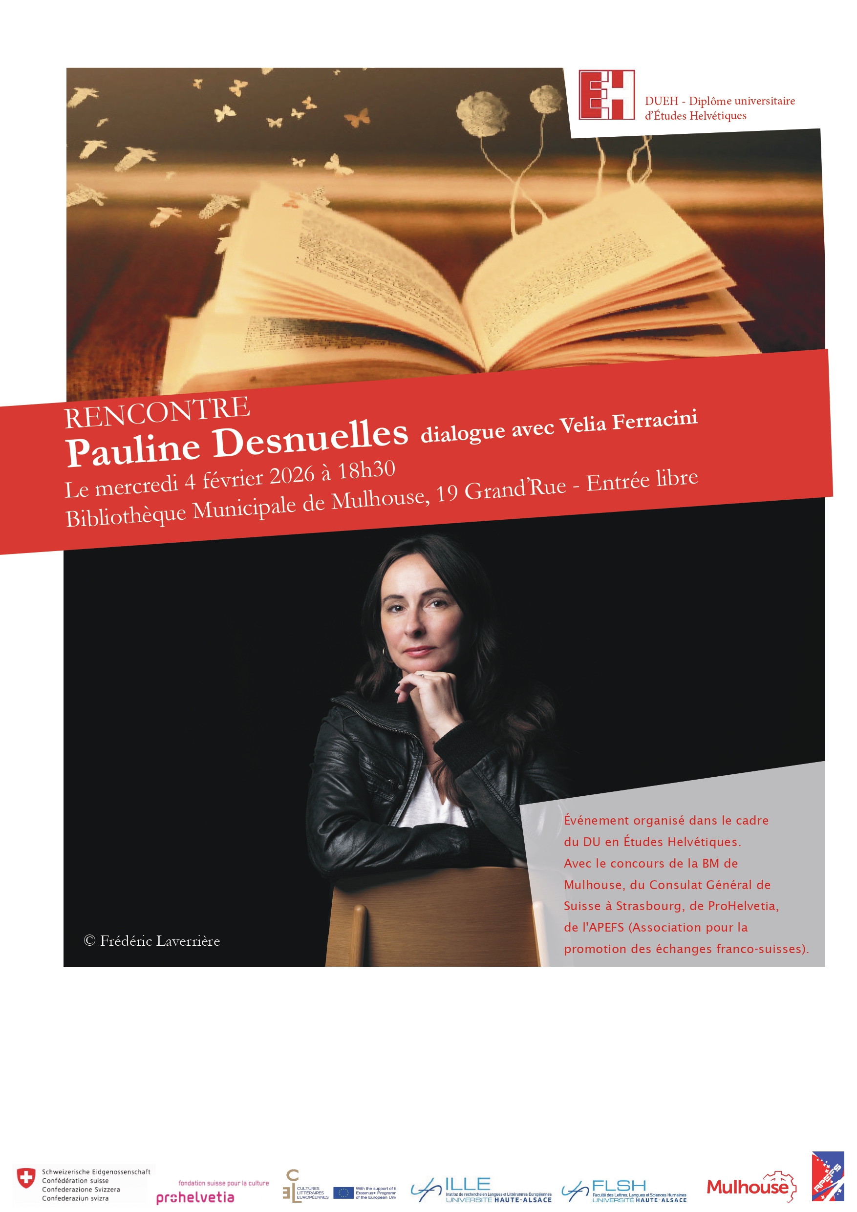 image de Affiche rencontre - lecture