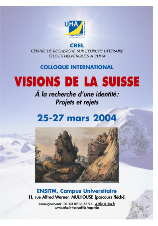 image de Affiche visions de la suisse