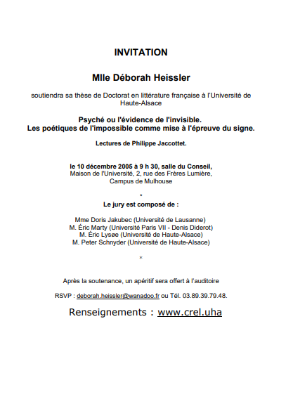 image de Affiche soutenance de thèse - invitation