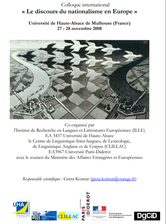 image de affiche sur : le discours du nationalisme en Europe