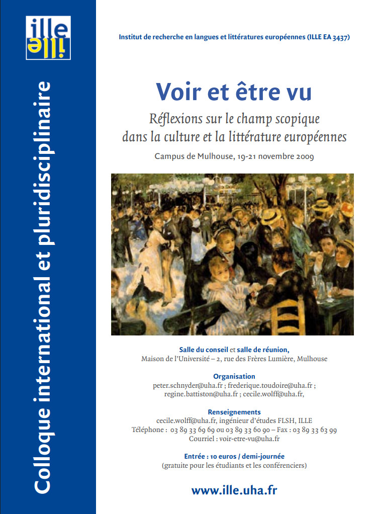 image de Colloque - voir et être vu