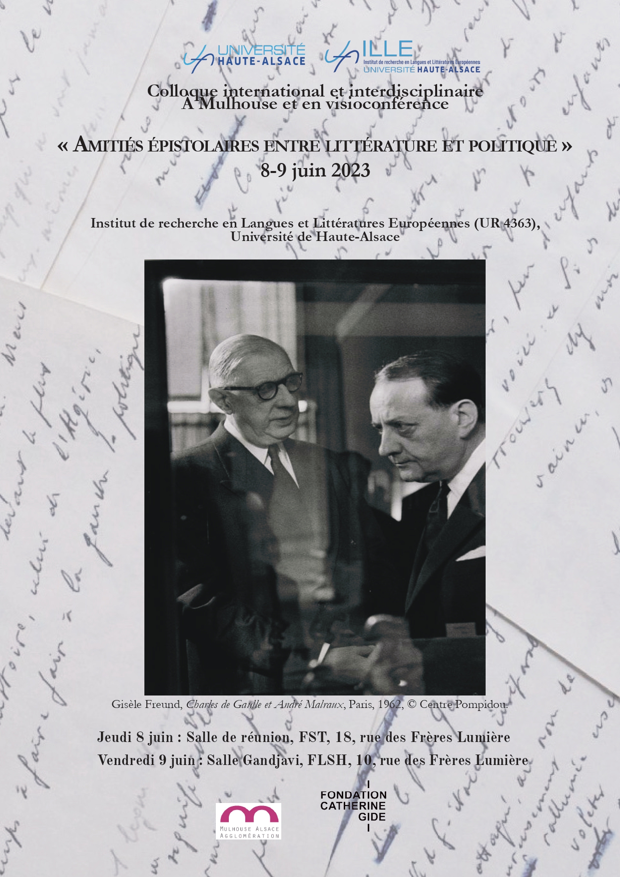 image de Affiche du colloque international et interdisciplinaire à mulhouse