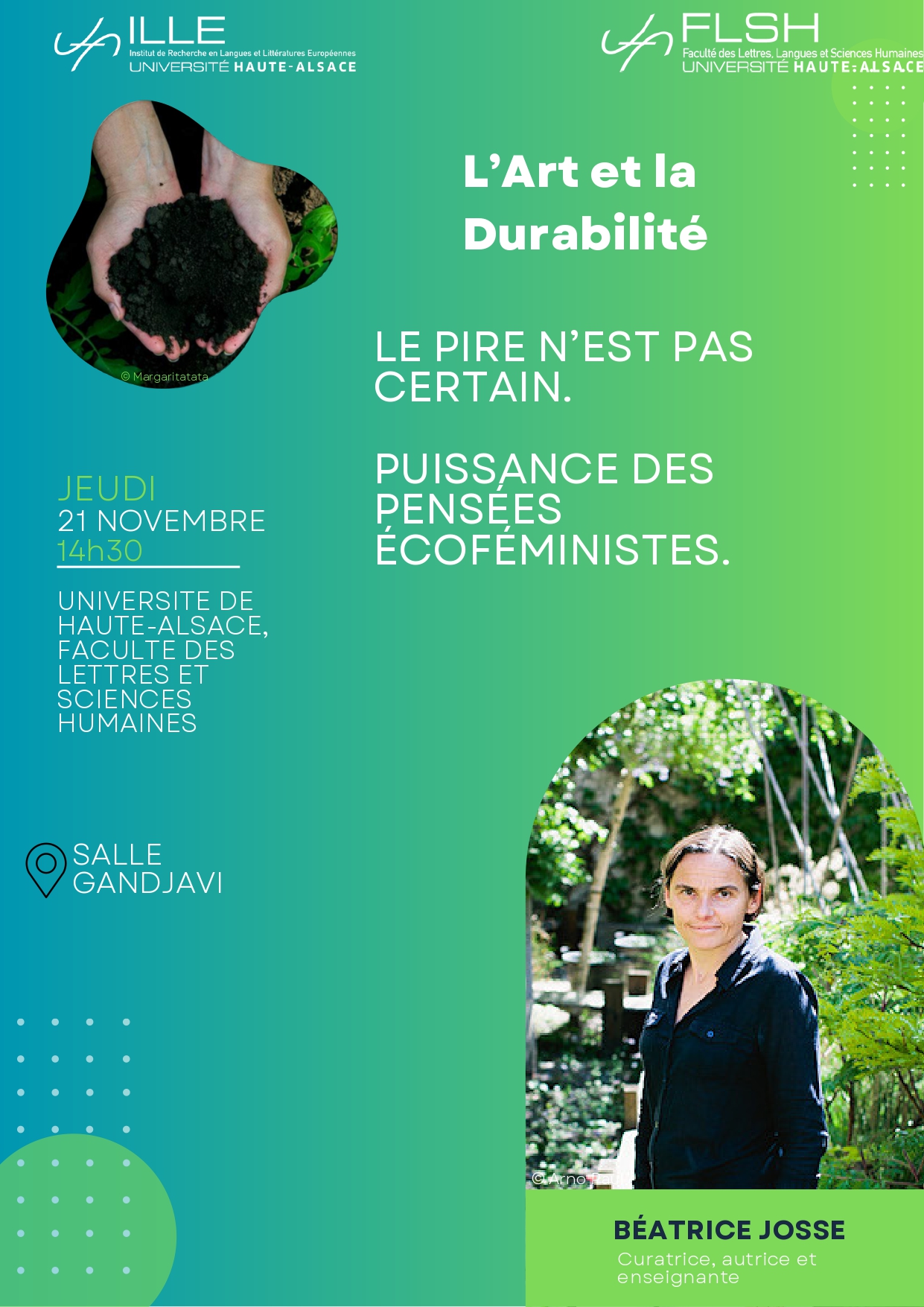 image de Affiche sur l'art et la durabilité