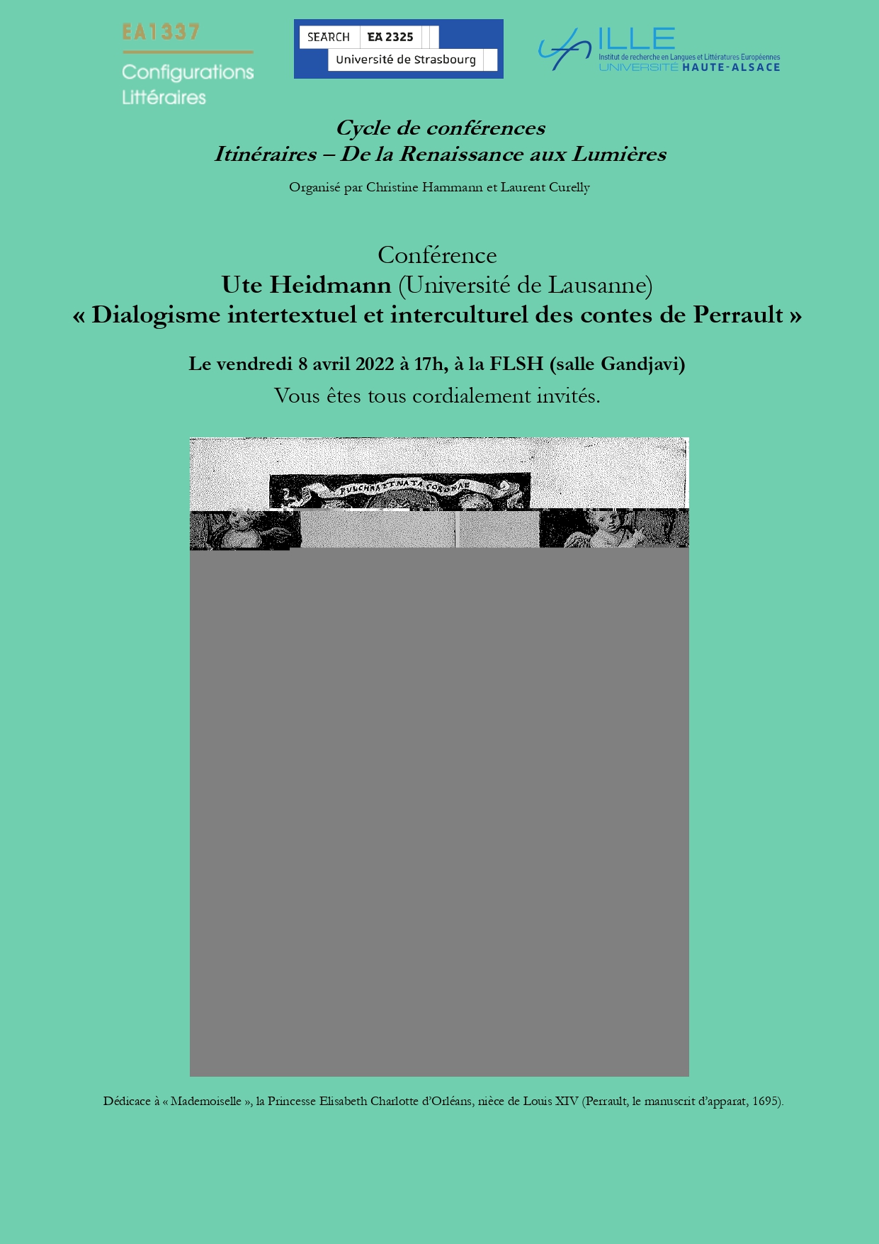 image de Affiche conférences lumières