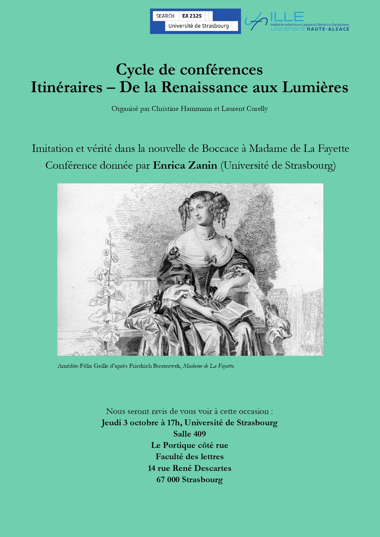 image de Affiche lumières conférence