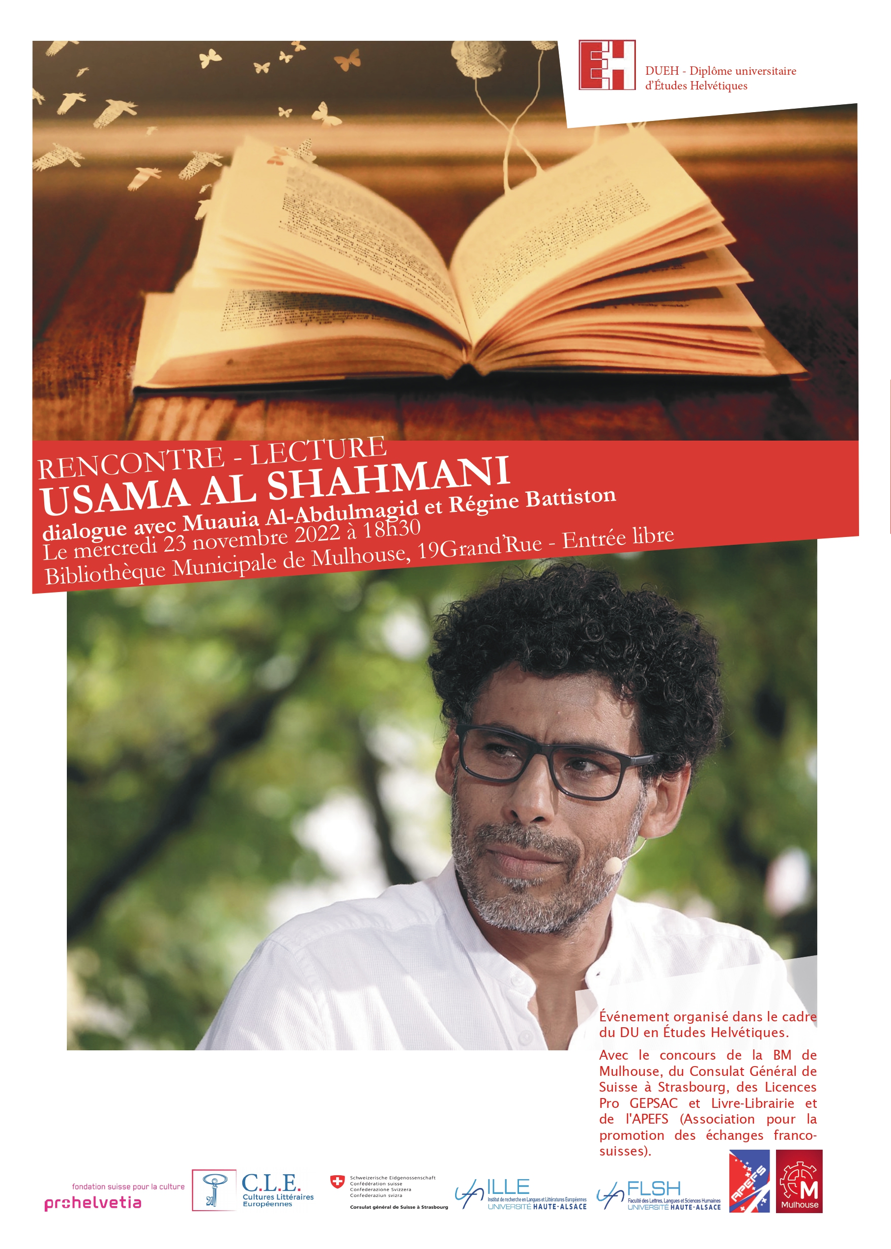 image de Affiche rencontre - lecture