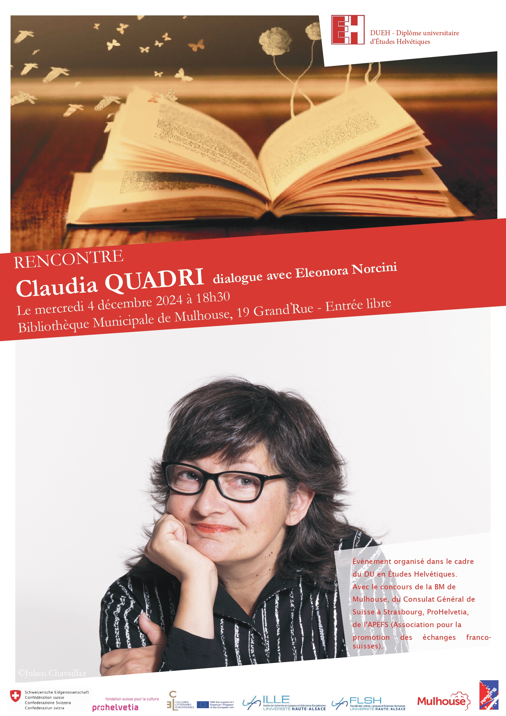 image de Affiche rencontre - lecture