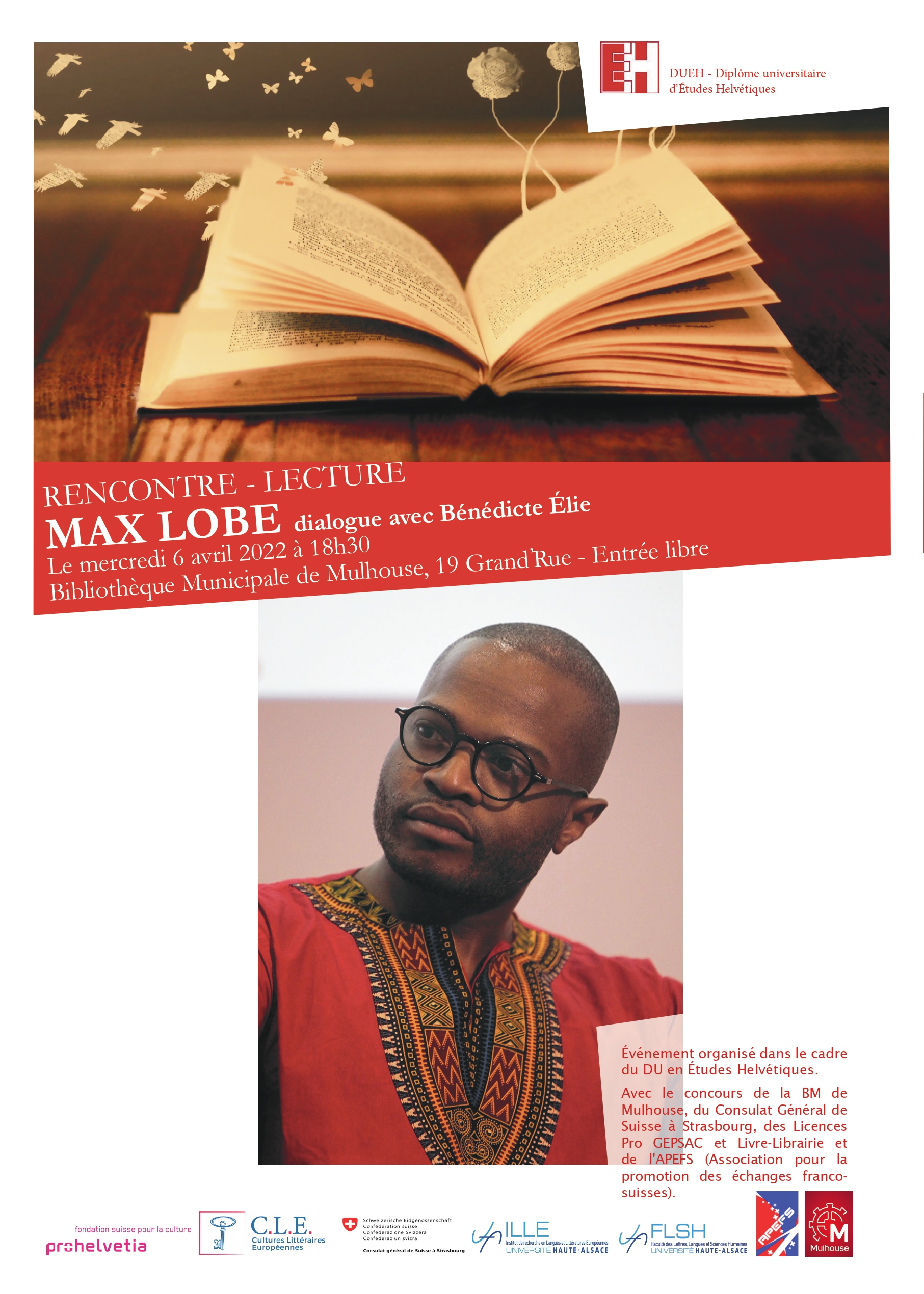 image de Affiche rencontre - lecture