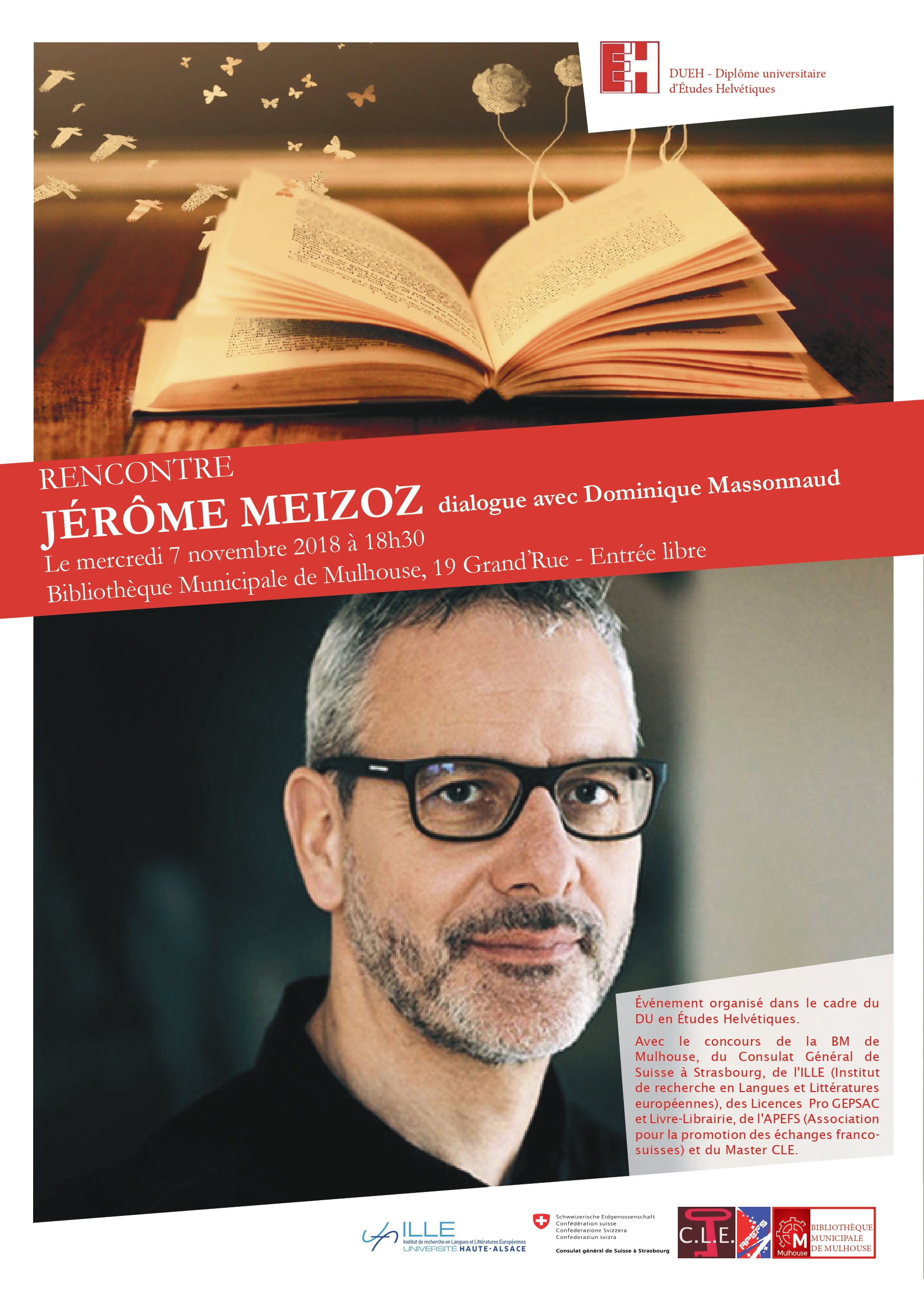 Affiche conférence dialogue