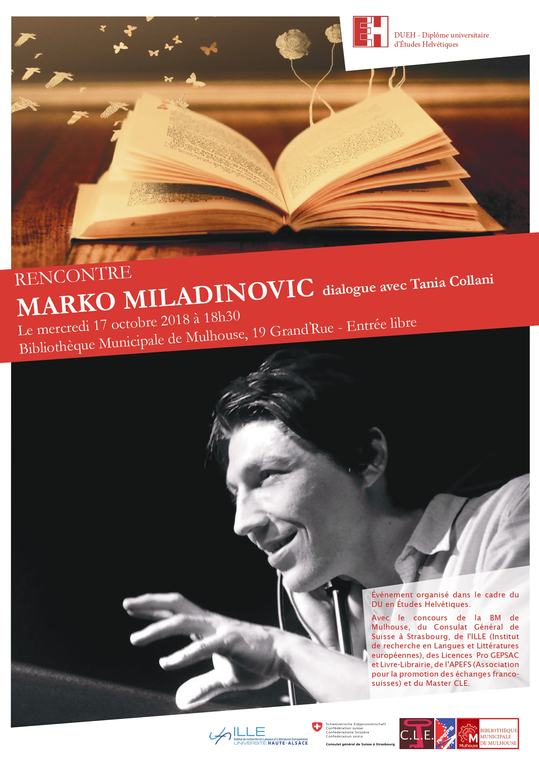 Affiche conférence dialogue