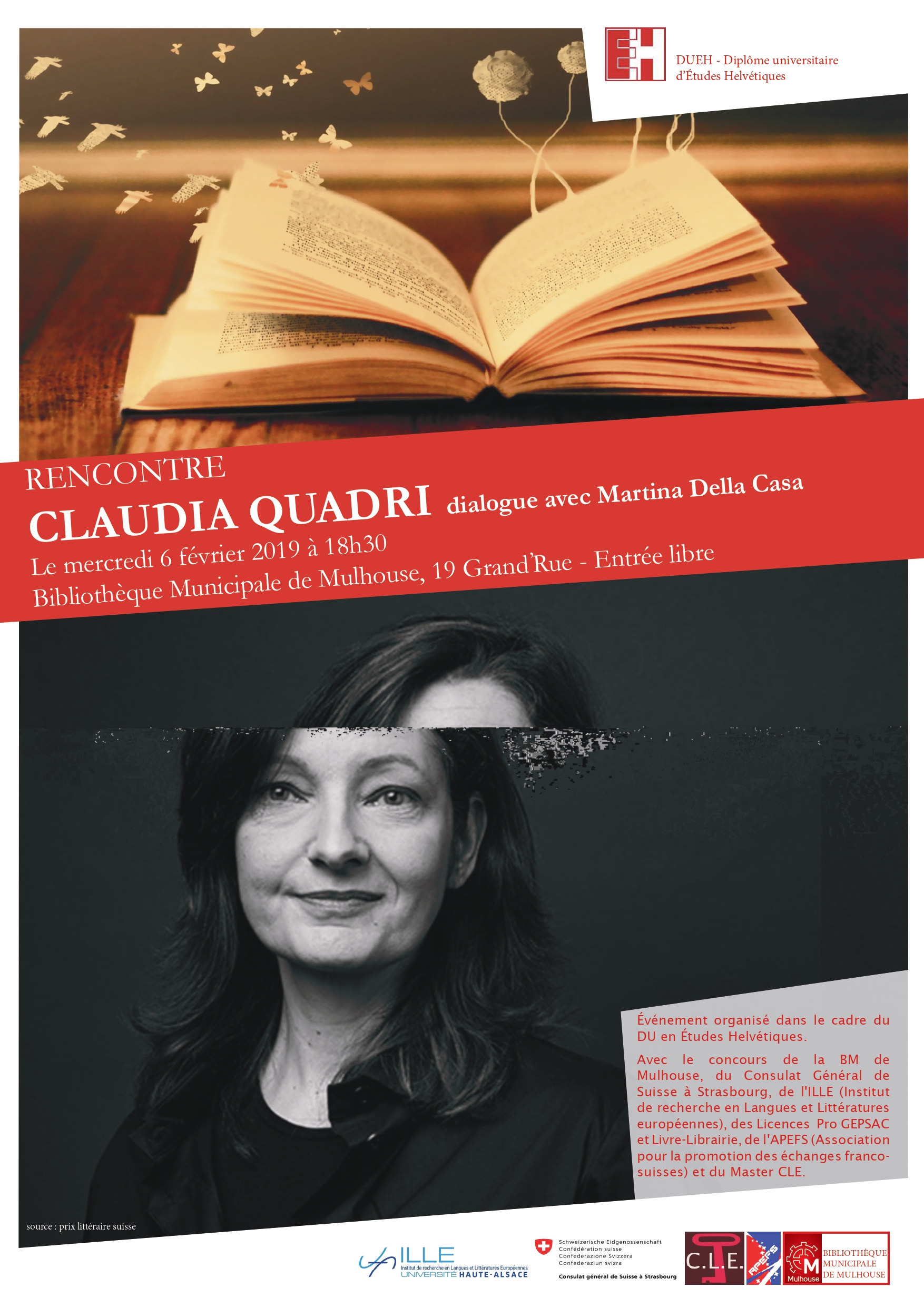 Affiche conférence dialogue
