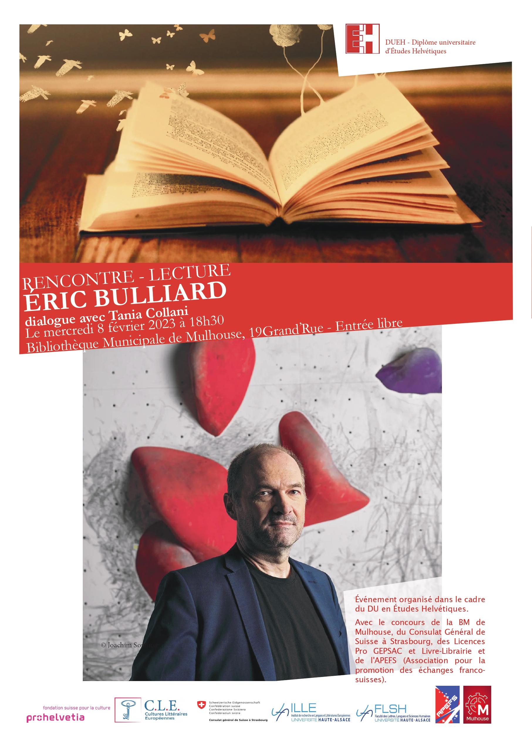 image de Affiche rencontre - lecture