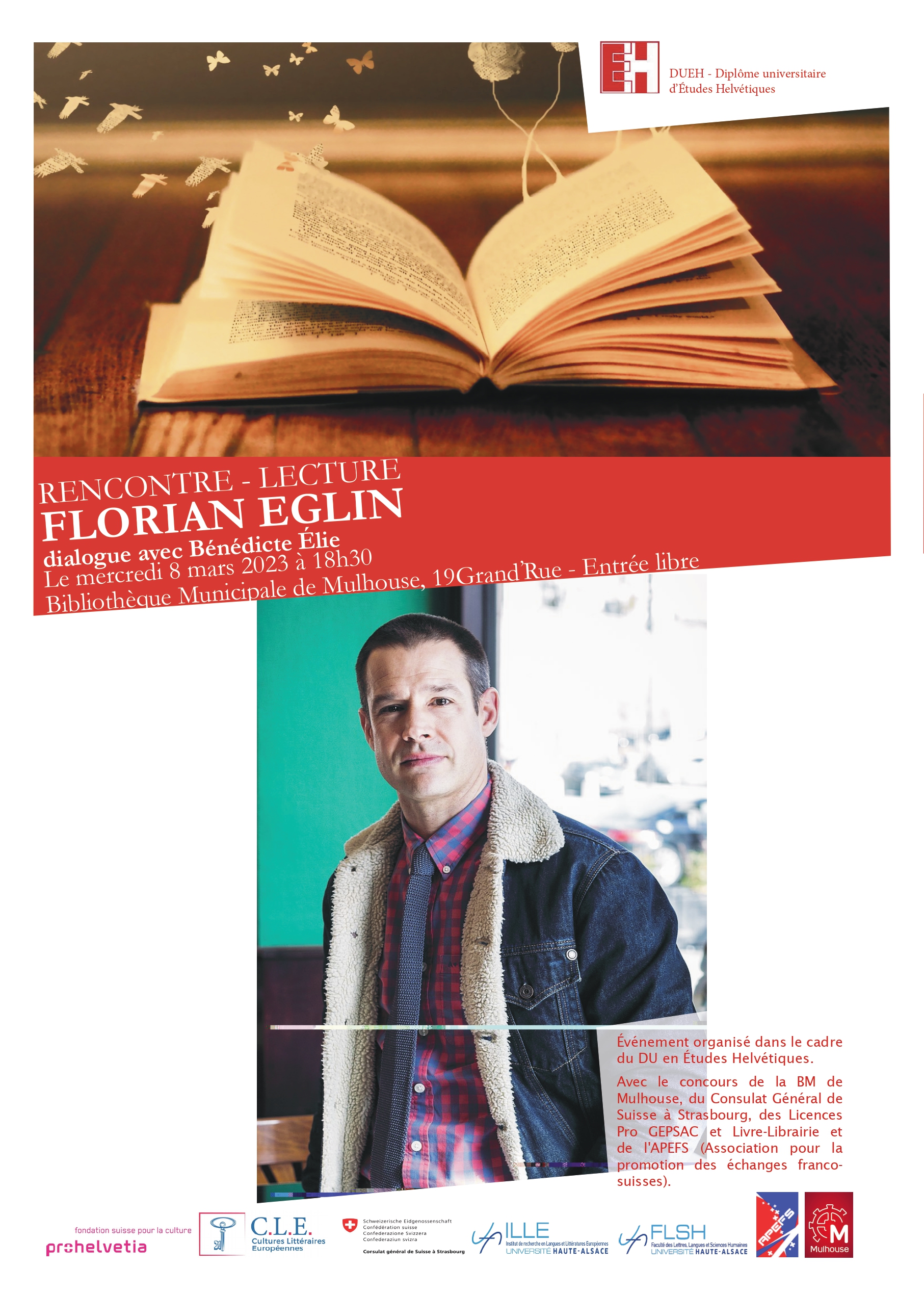 image de Affiche rencontre - lecture