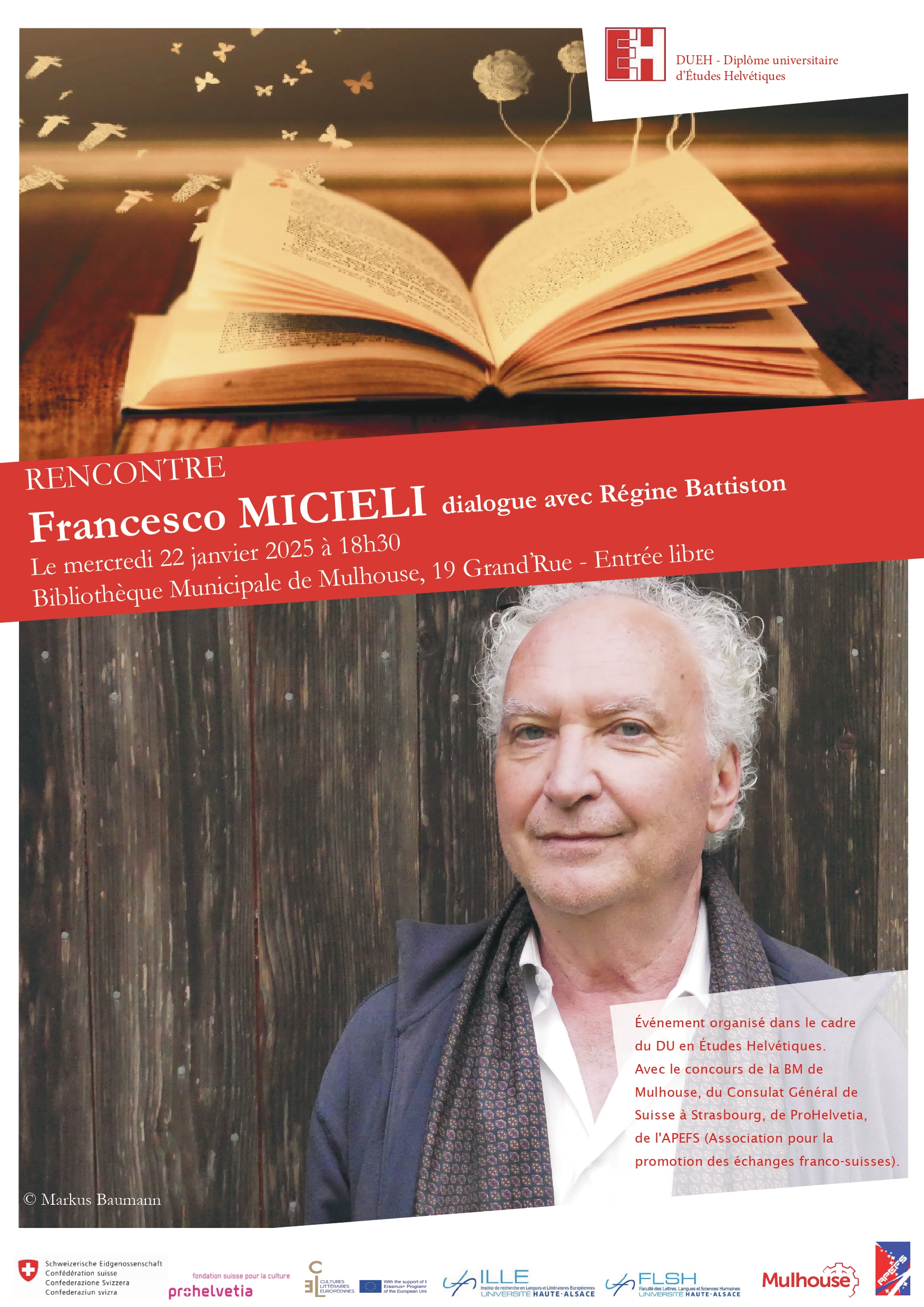 image de Affiche rencontre - lecture