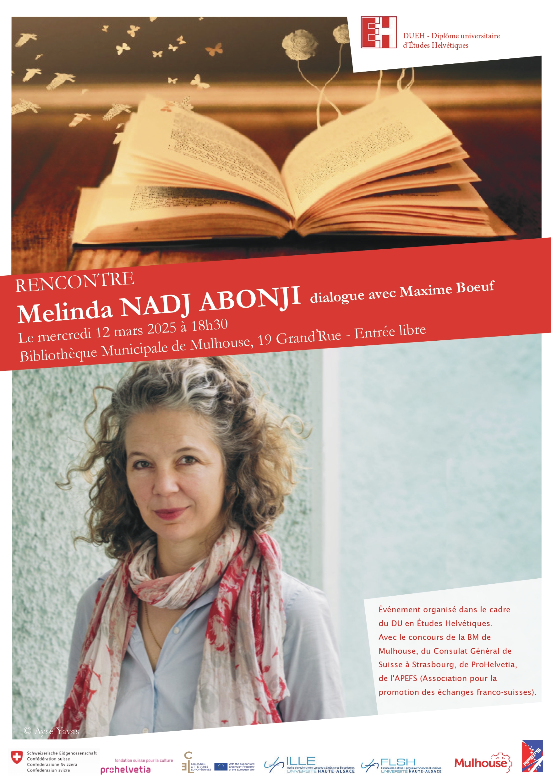 image de Affiche rencontre - lecture