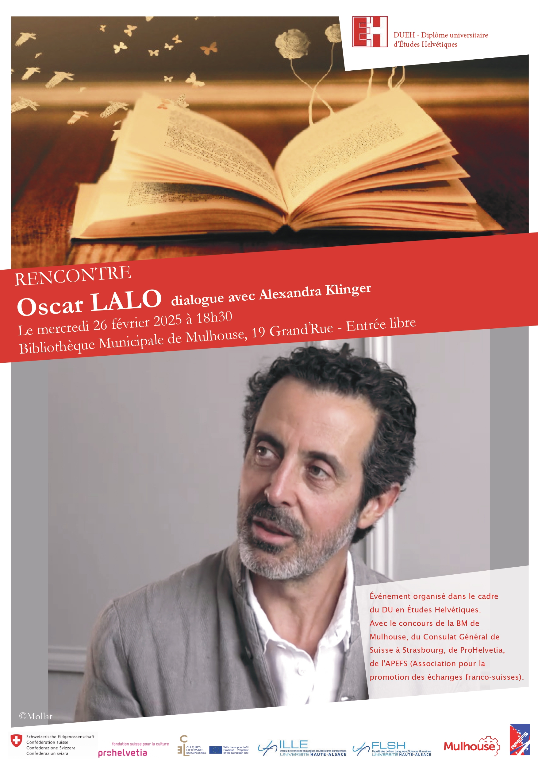 image de Affiche rencontre - lecture
