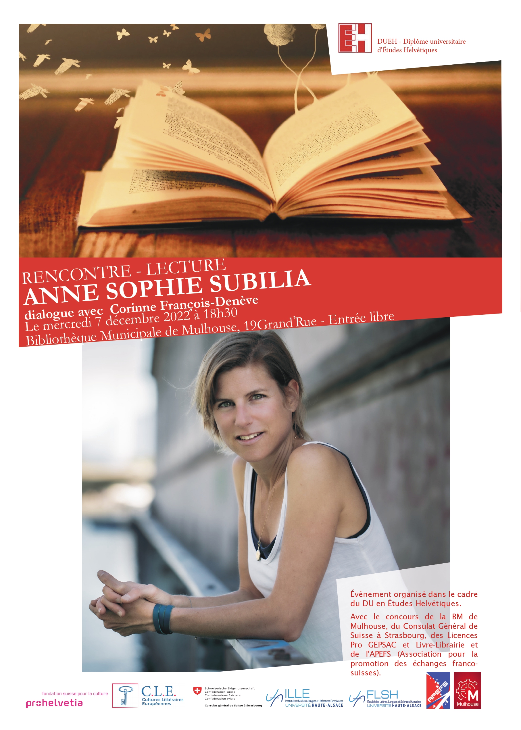 image de Affiche rencontre - lecture