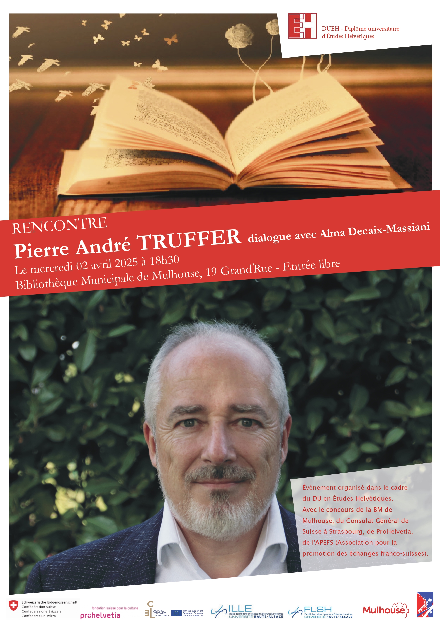 image de Affiche rencontre - lecture