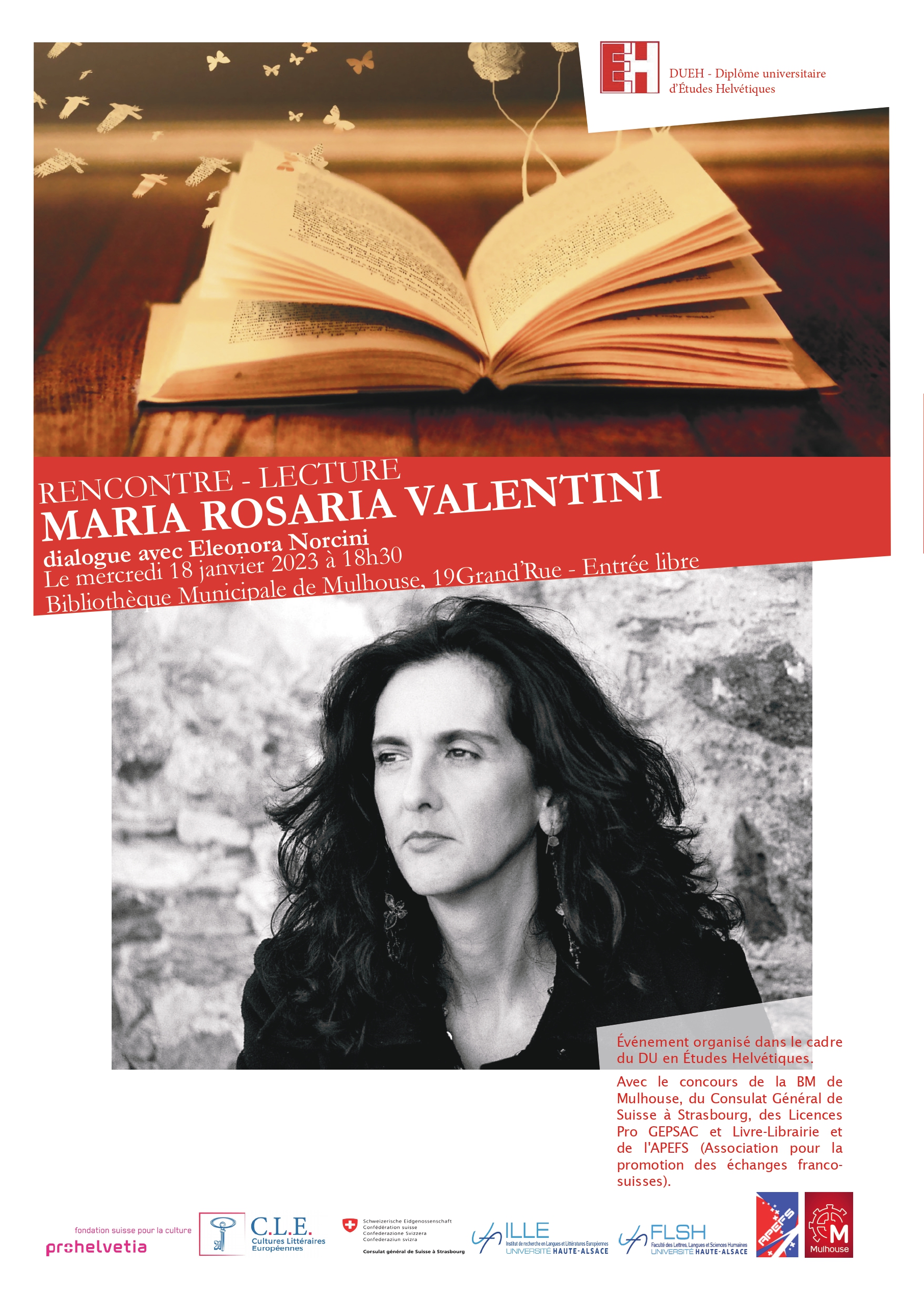 image de Affiche rencontre - lecture