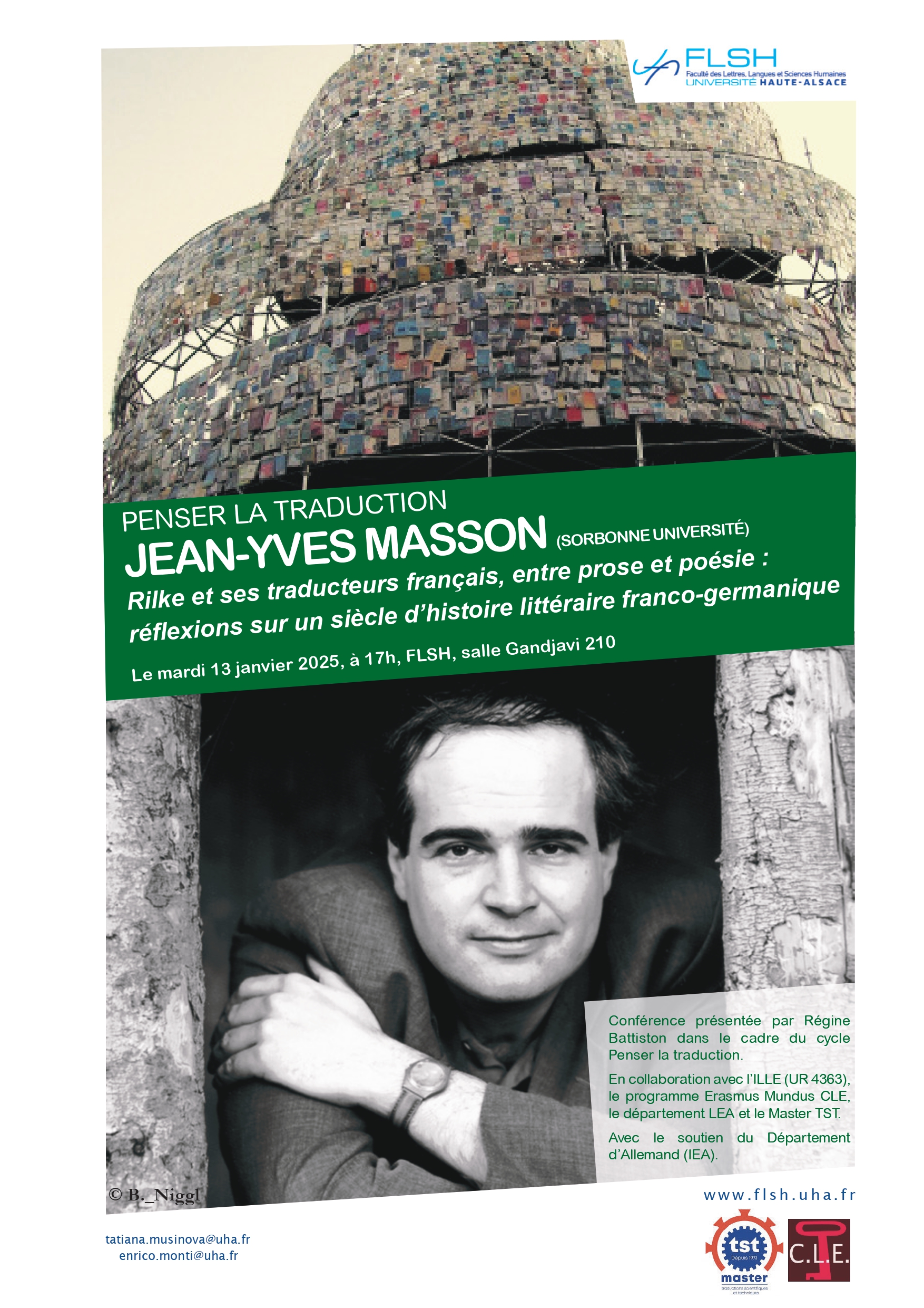 image de Affiche "penser la traduction"