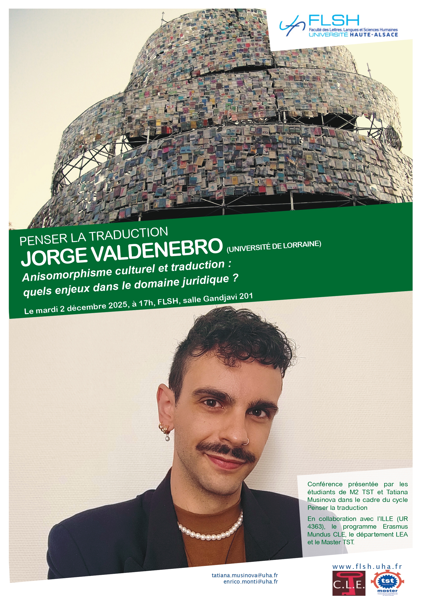 image de Affiche "penser la traduction"
