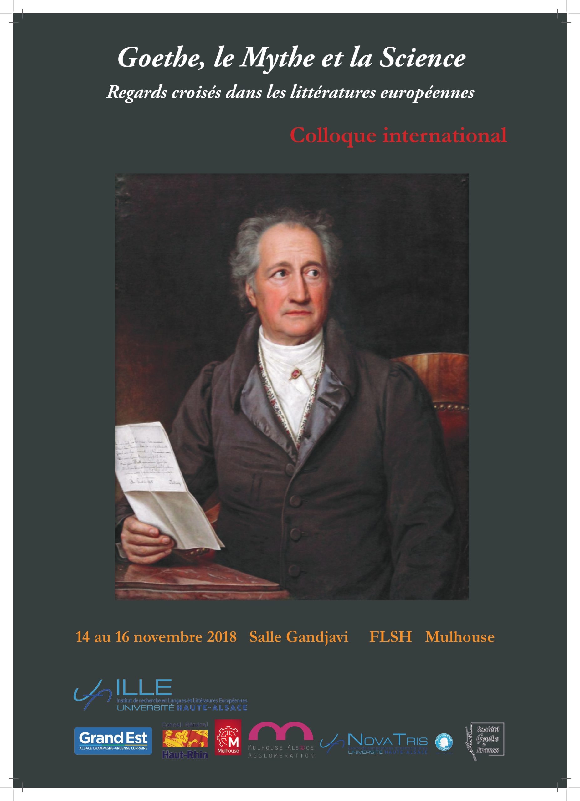 image de Affiche Goethe, le mythe et la science