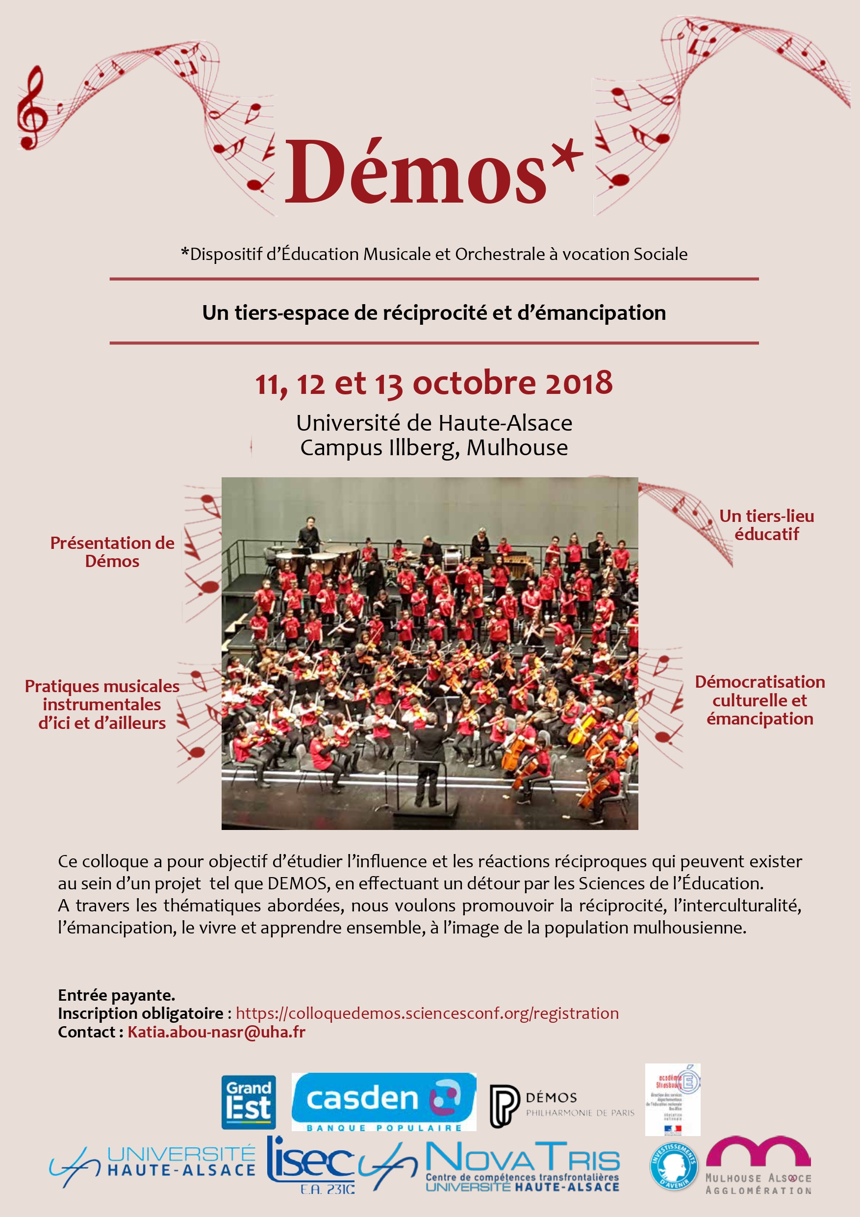Affiche colloque démos